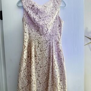 Vince Camuto Elegant Lace Sleeveless Dress